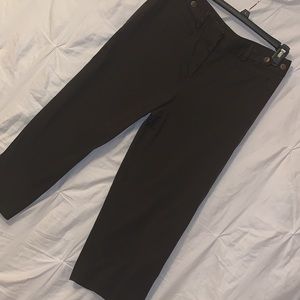 Ladies Women’s  Brown Capris George Size 8 Slimming